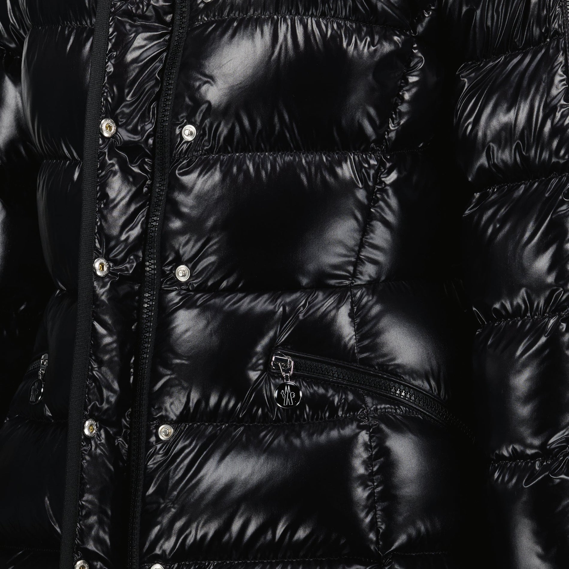 Moncler Glossy Hooded Puffer Jacket - image 5