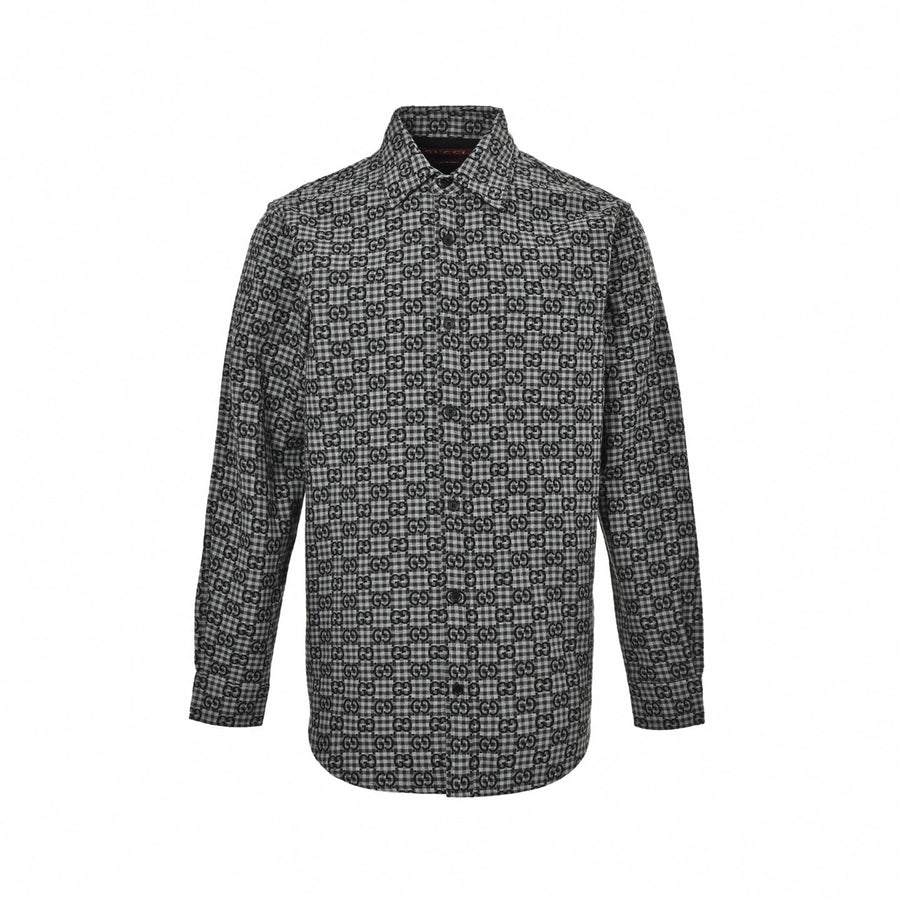 Gucci GG Gingham Check Flannel Shirt