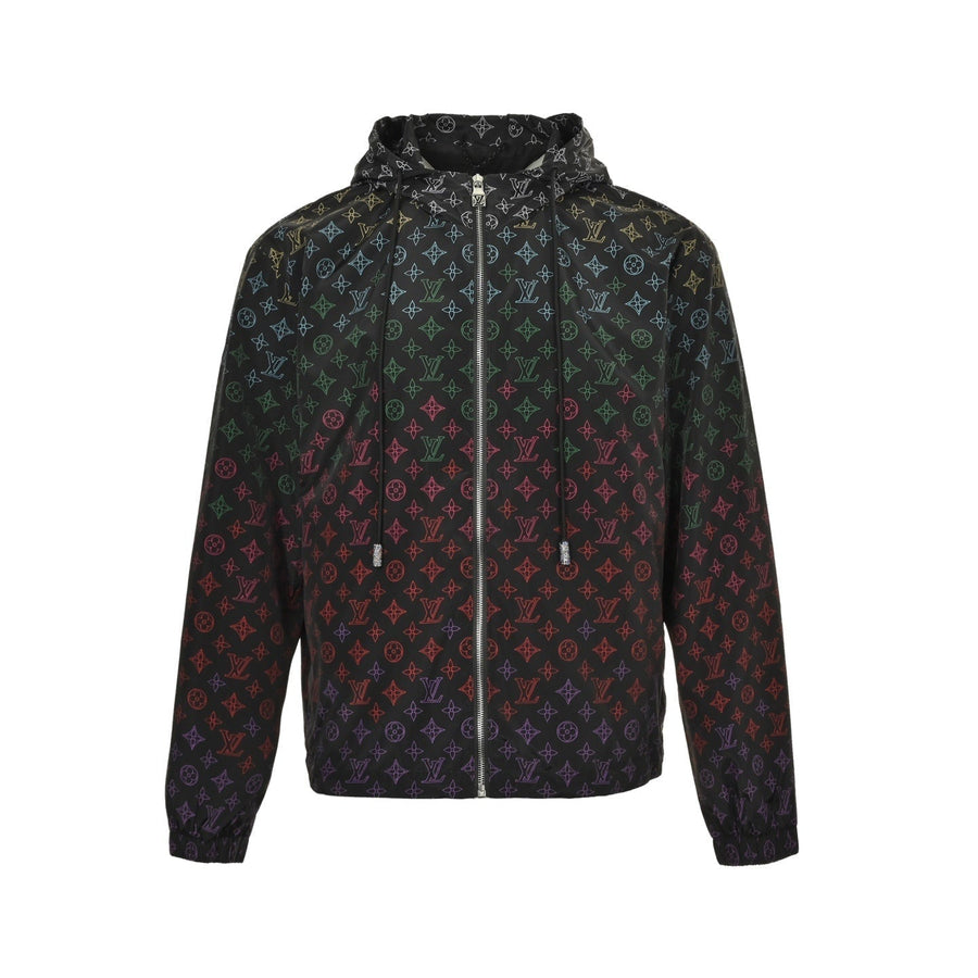 Louis Vuitton Gradient Monogram Hooded Windbreaker