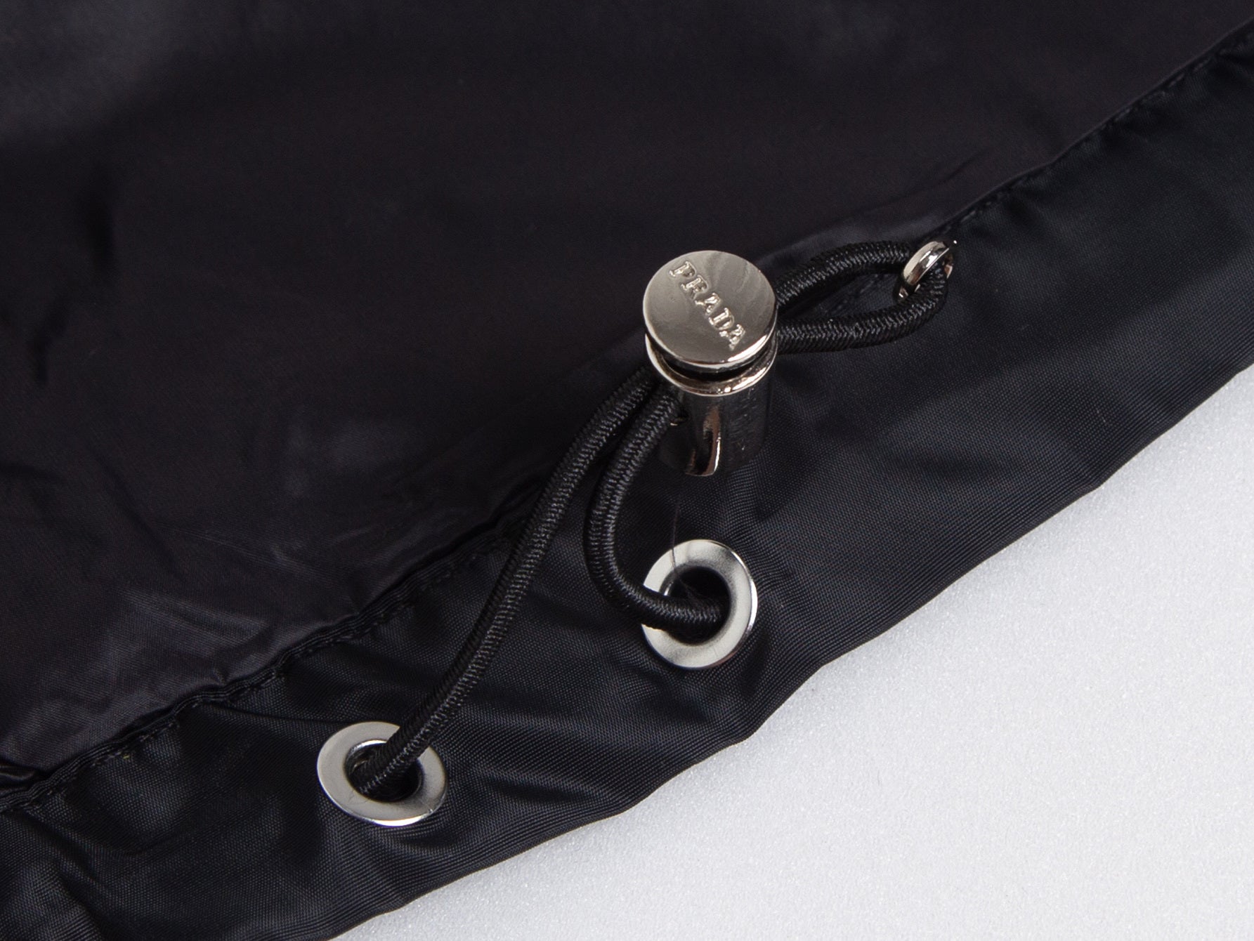 Prada Men’s Black Nylon Hooded Zip Jacket - image 4