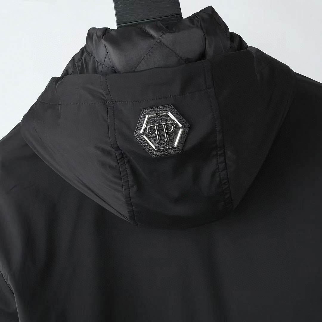 Philipp Plein Embroidered Twin Tiger Windbreaker - image 7