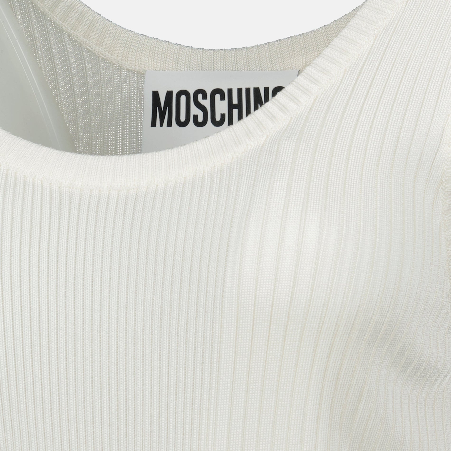 Moschino Ribbed Top - image 4