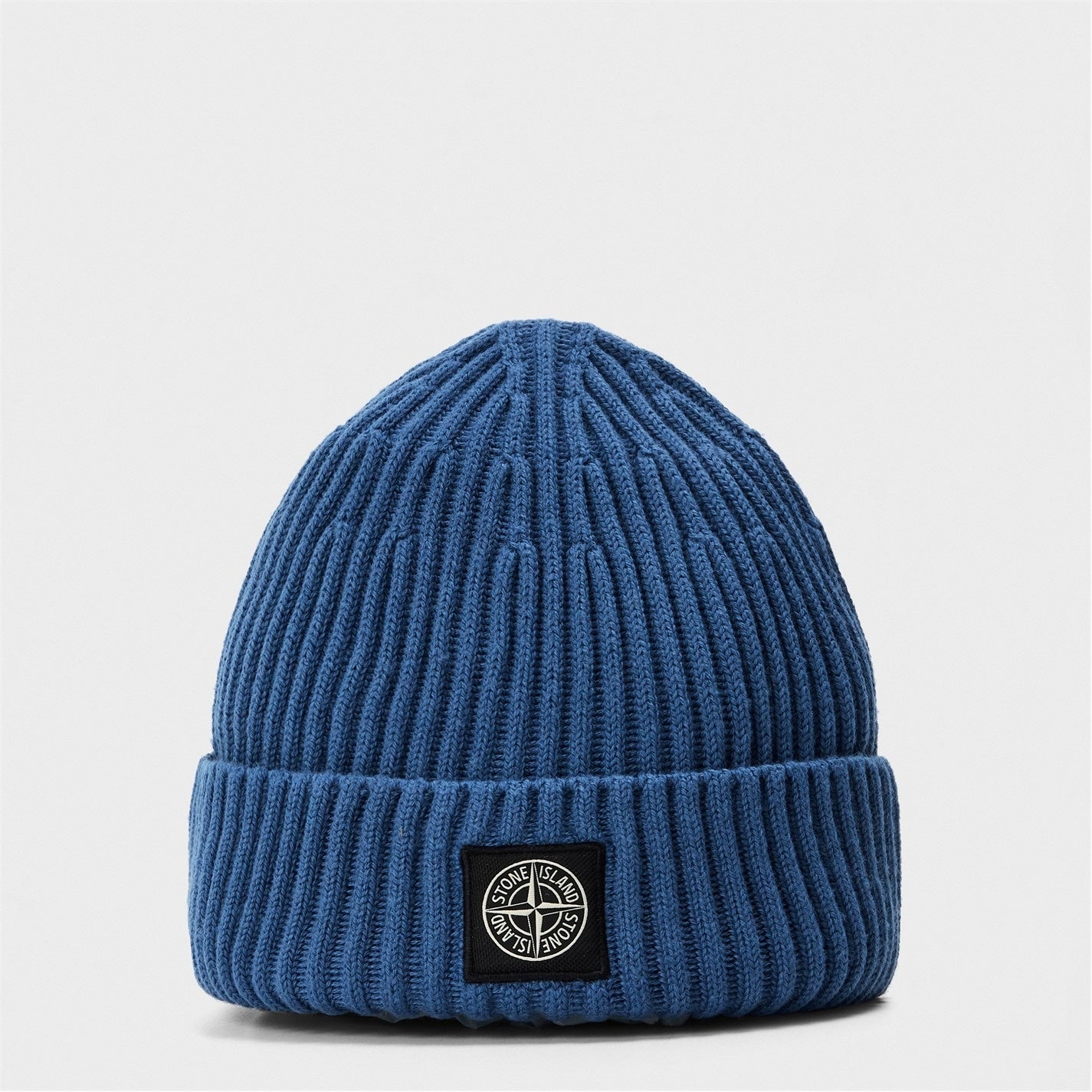 Stone Island Men’s Wool Beanie in Blue