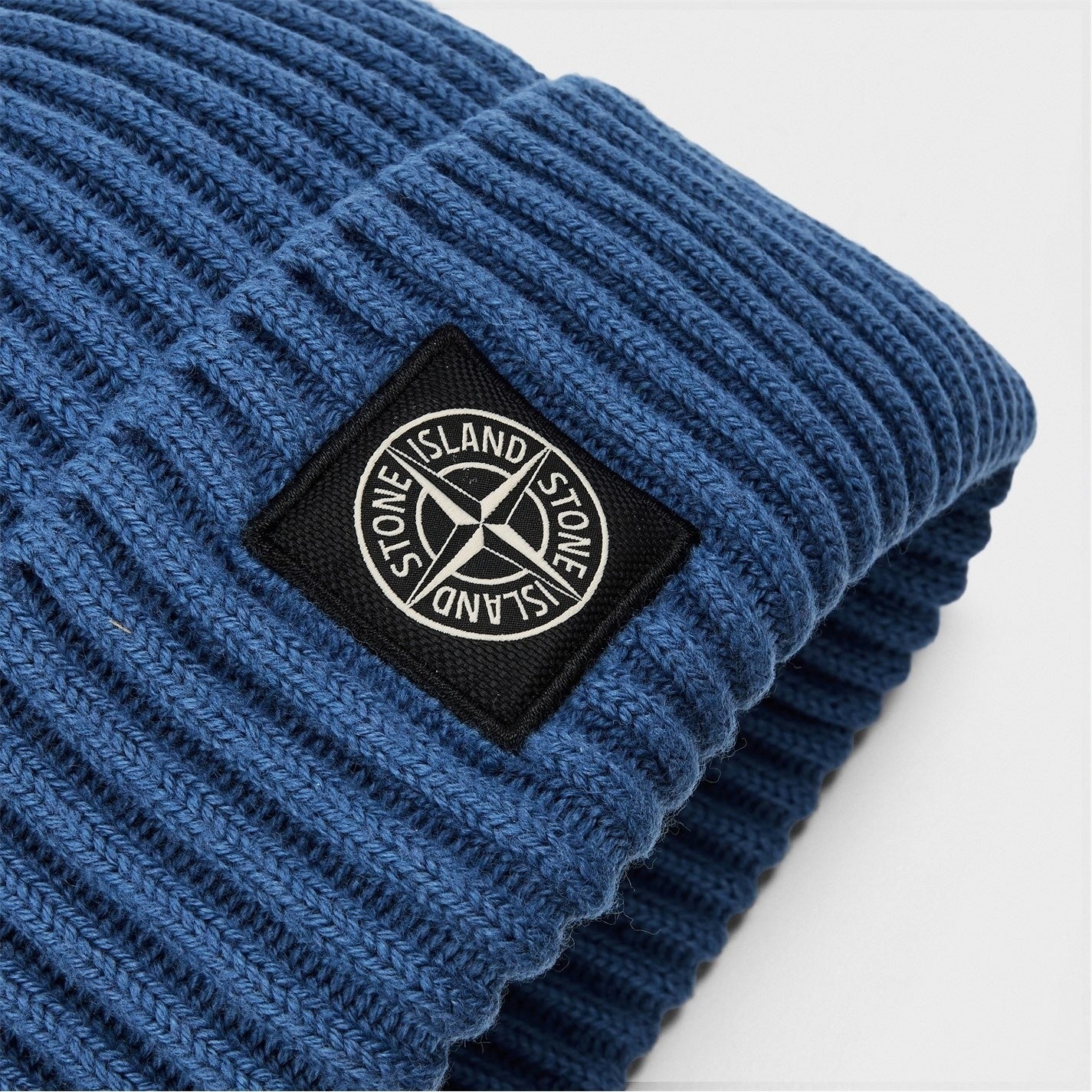Stone Island Men’s Wool Beanie in Blue - image 3