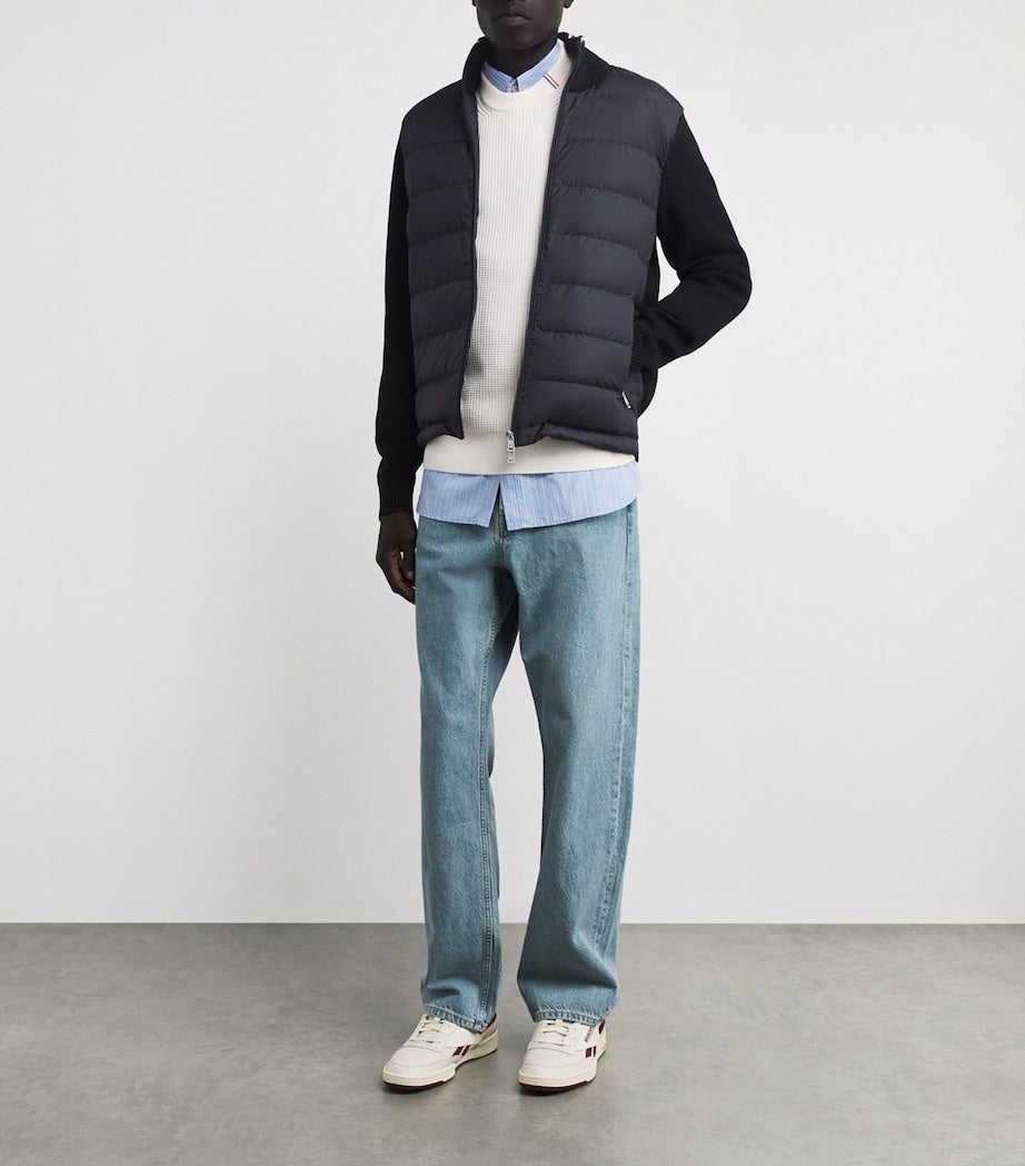 Moncler Cotton Down-Front Cardigan - image 5