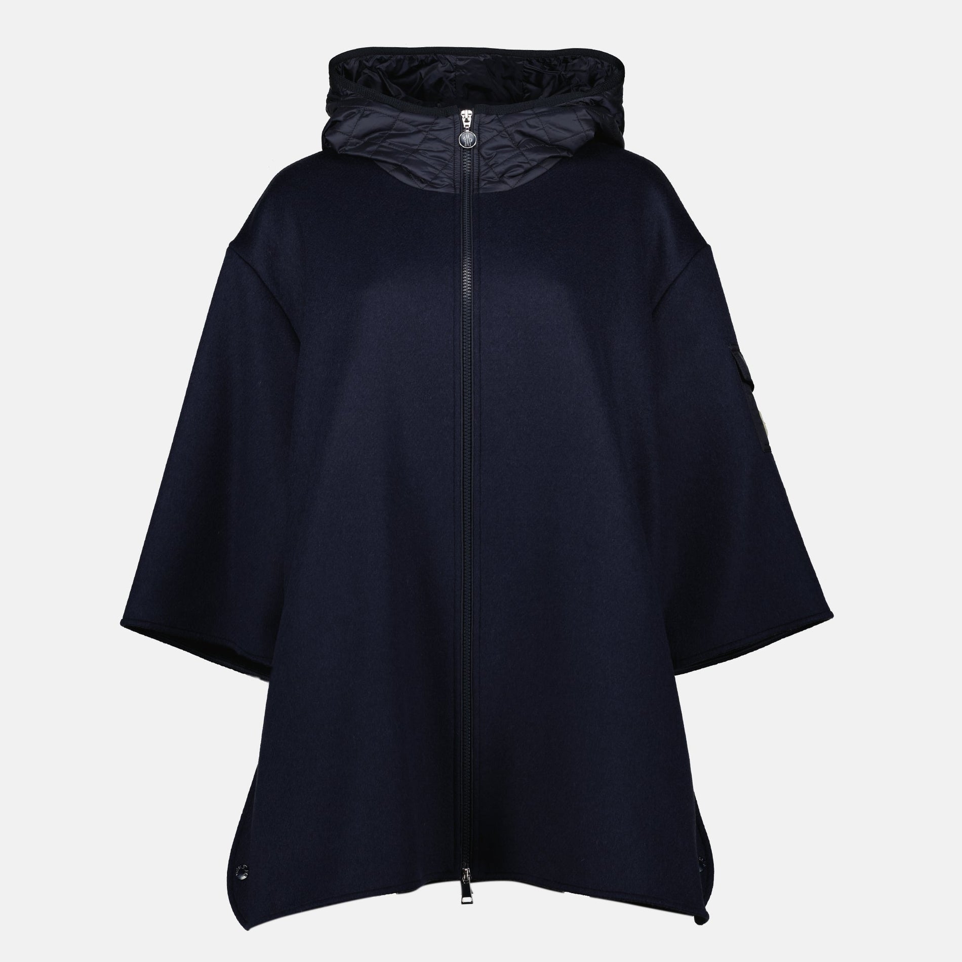 Moncler Wool Zip Cape
