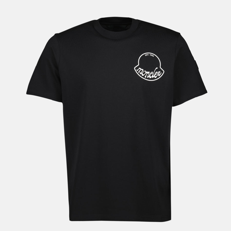 Moncler Logo Organic Cotton T-Shirt