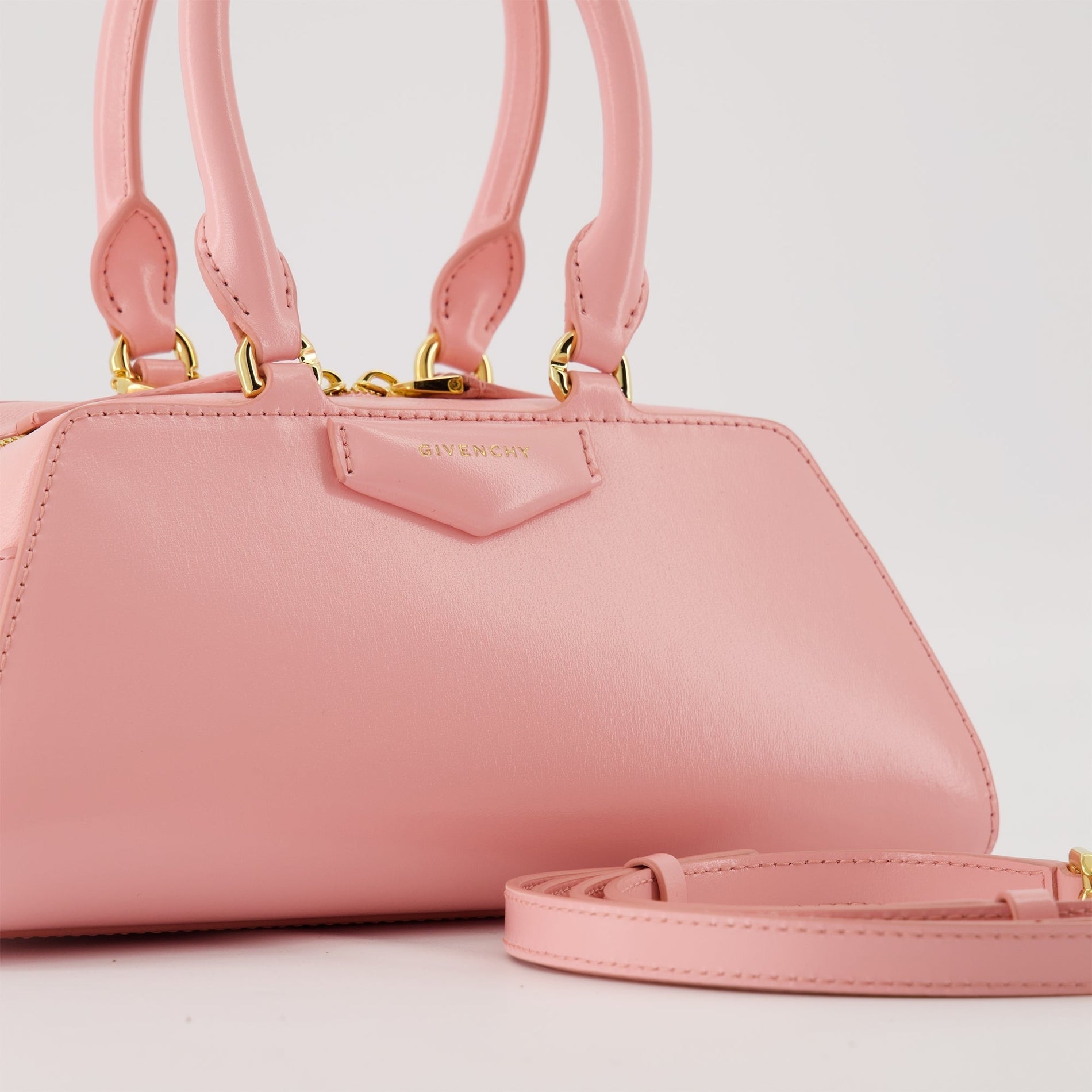 Givenchy Mini Antigona Top Handle Bag – Pink - image 3