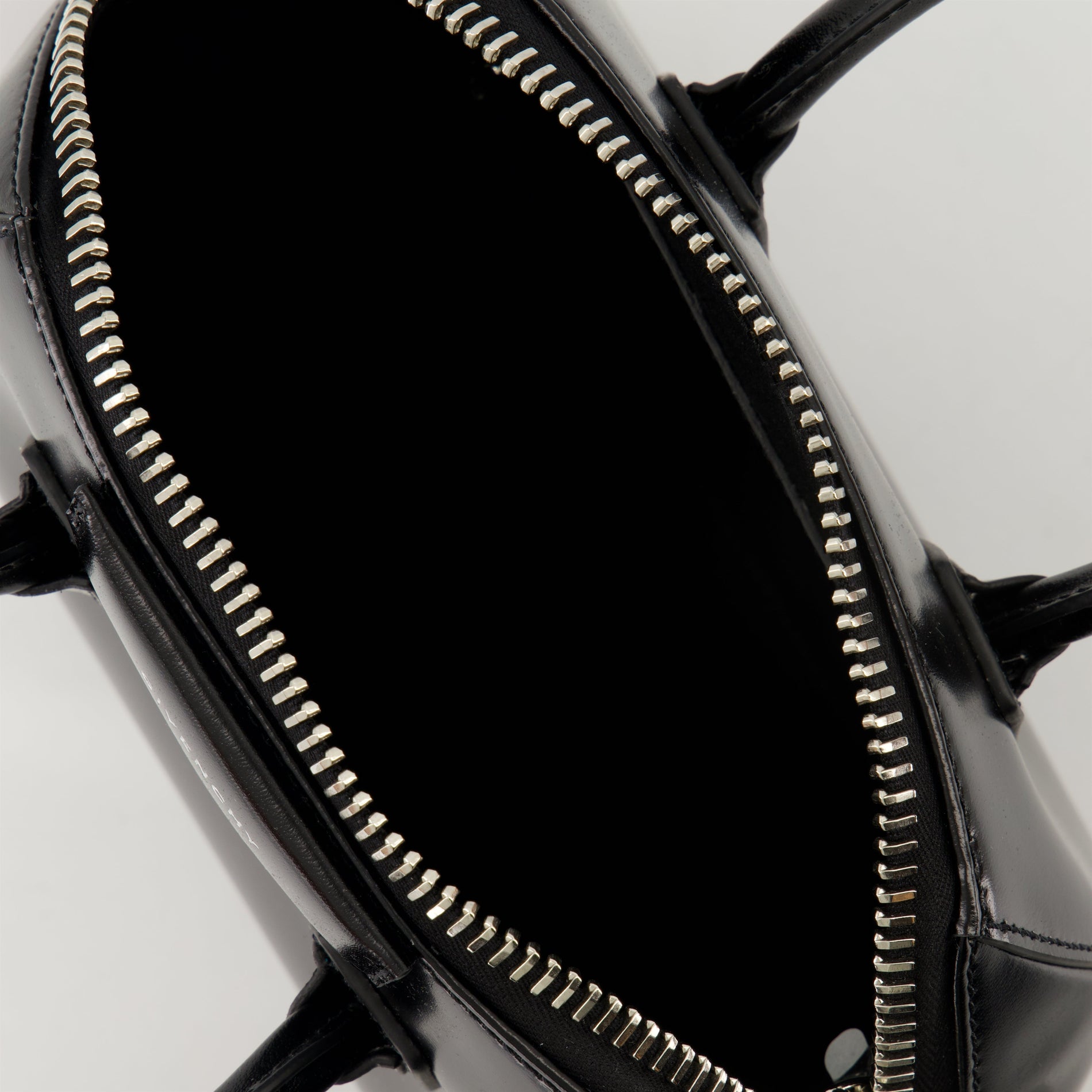Givenchy Black Grained Leather Mini Antigona Top Handle Bag - image 4
