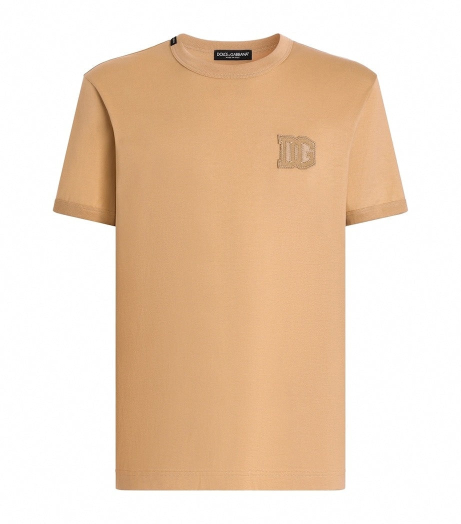 Dolce & Gabbana D&G Cotton Logo Patch T-Shirt