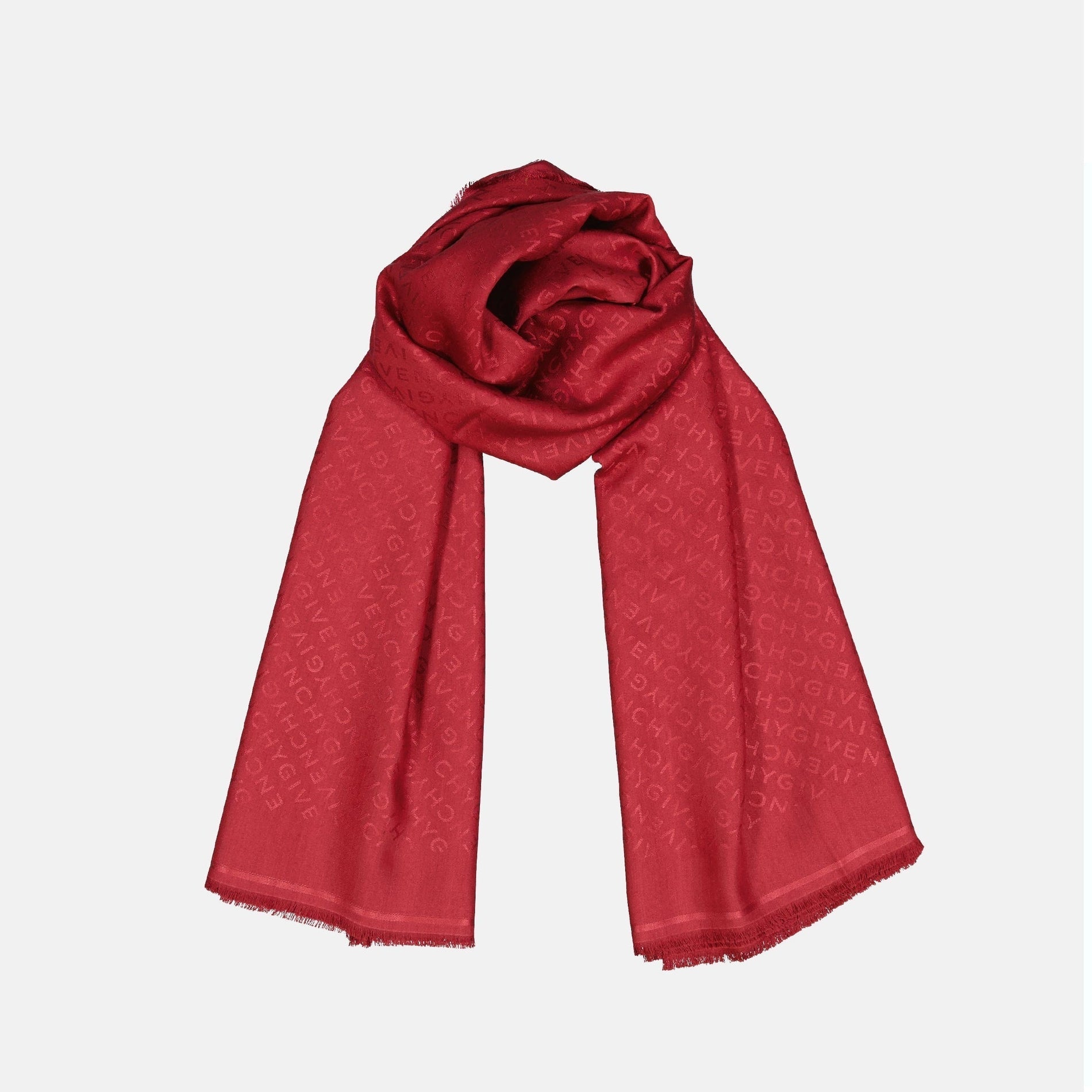 Givenchy Monogram Scarf – Red - image 2