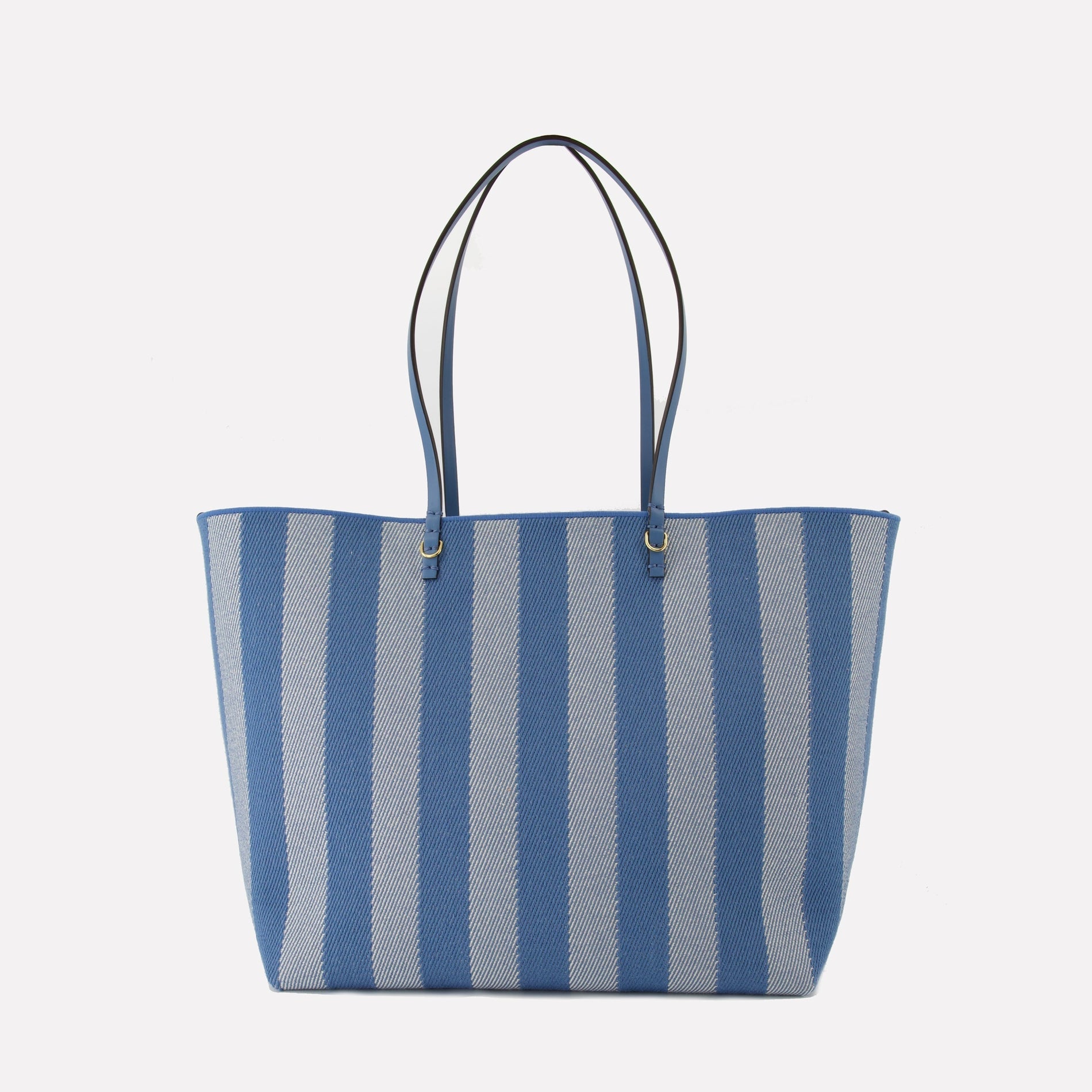 Fendi Striped Canvas Tote - image 2