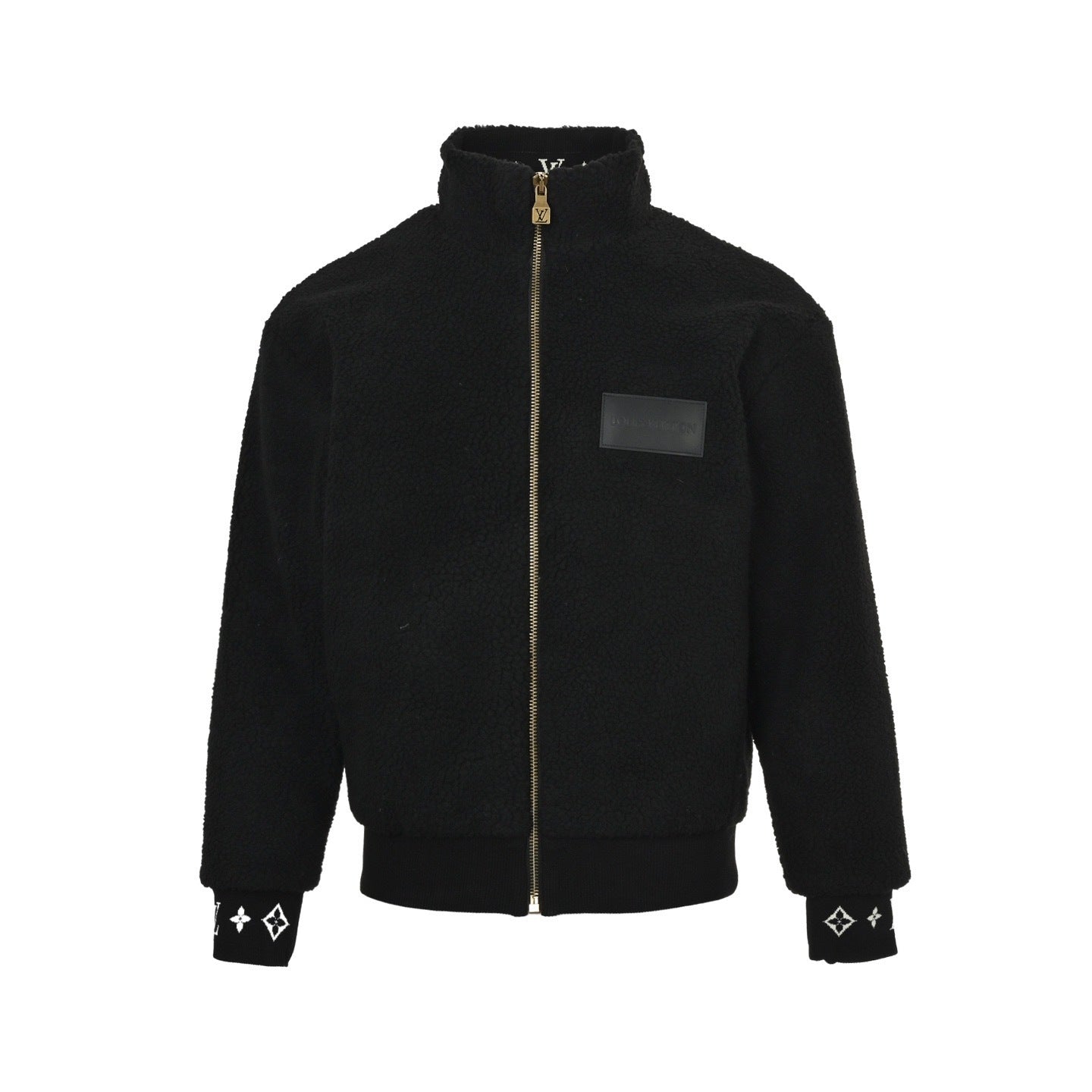 Louis Vuitton Teddy Fleece Stand-Collar Jacket