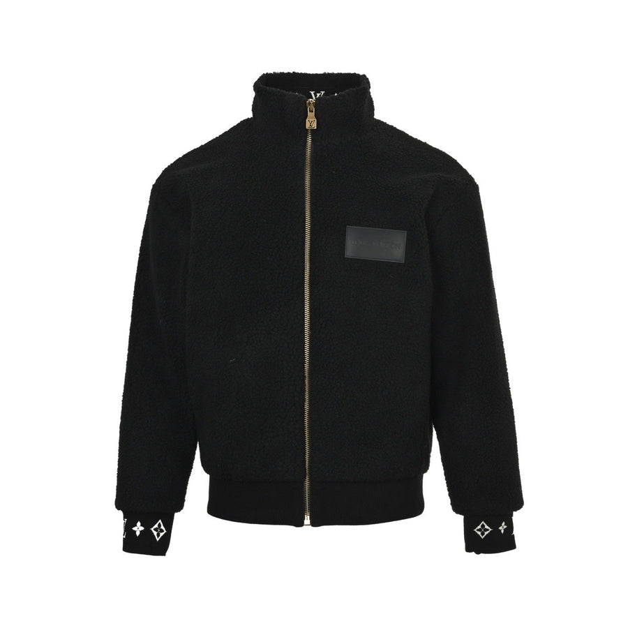 Louis Vuitton Teddy Fleece Stand-Collar Jacket