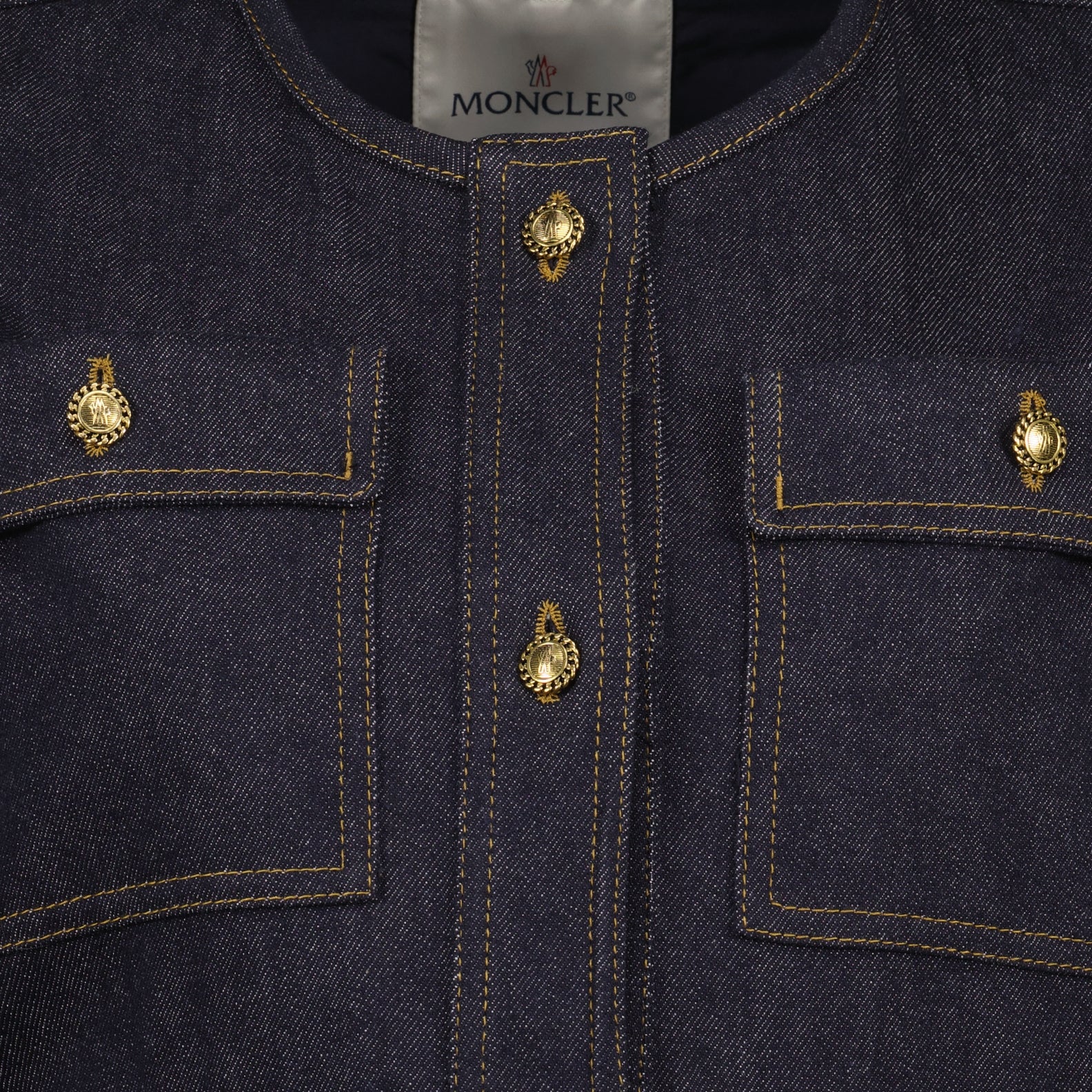 Moncler Denim Utility Jacket - image 7