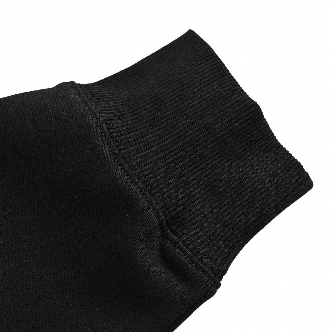 Burberry Thomas Bear Checked Applique Sweatshirt | Black - image 6