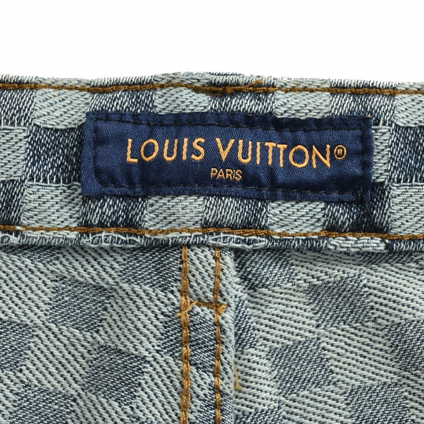 Louis Vuitton Damier Checkerboard Jacquard Denim Jeans - image 5
