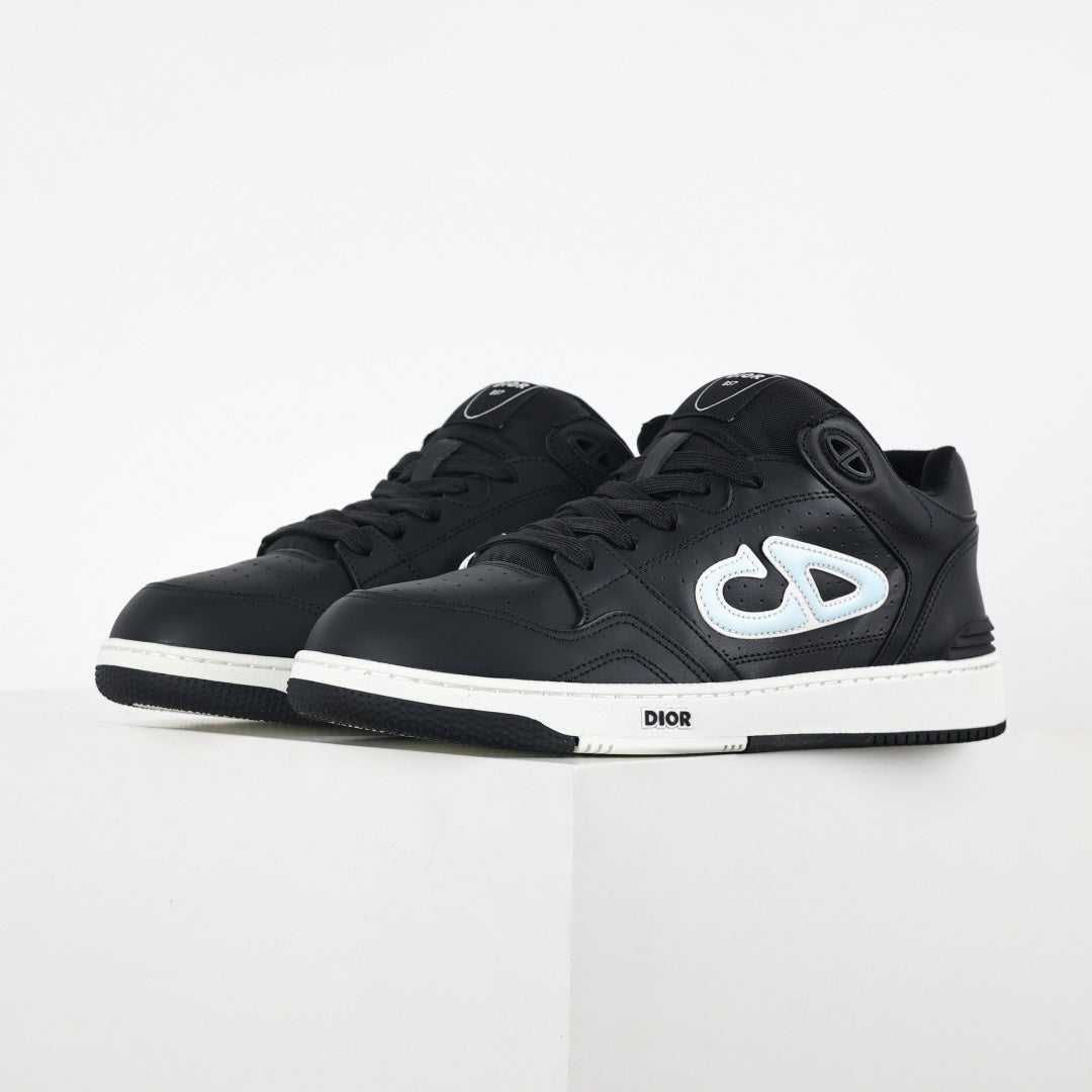 Dior B57 Low-Top Sneaker – Black with Ice Blue CD Signature - image 11