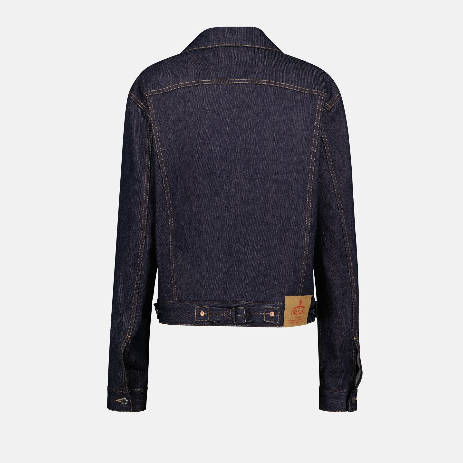 Prada Classic Dark Denim Jacket - image 4