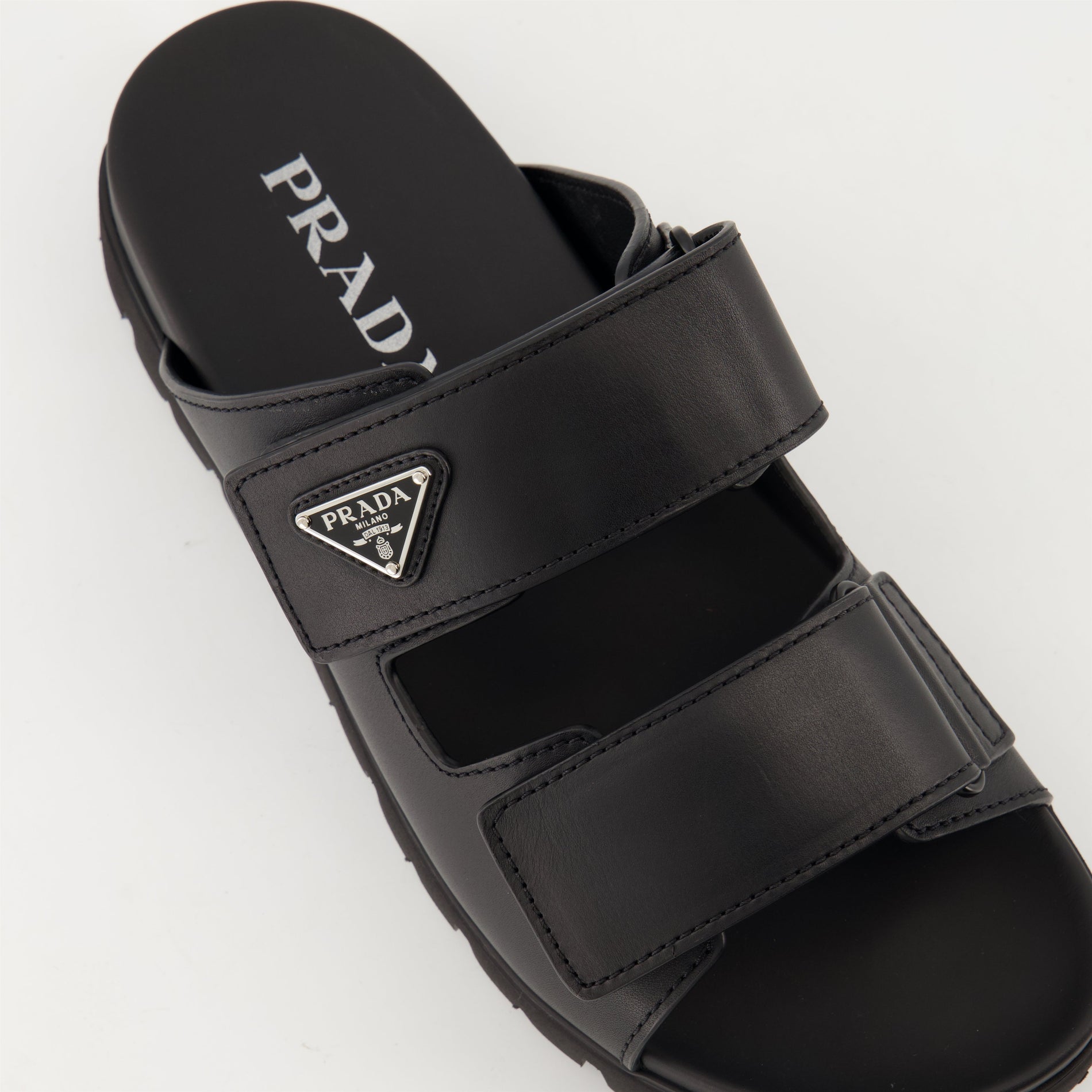Prada Leather Flip-Flops - image 5