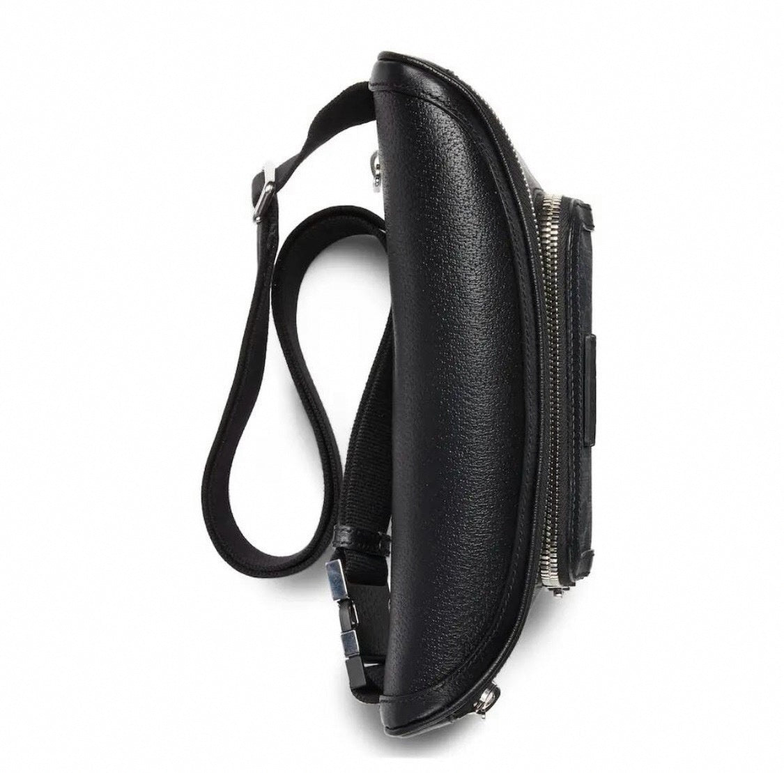 Gucci Black Leather Belt Bag - image 6