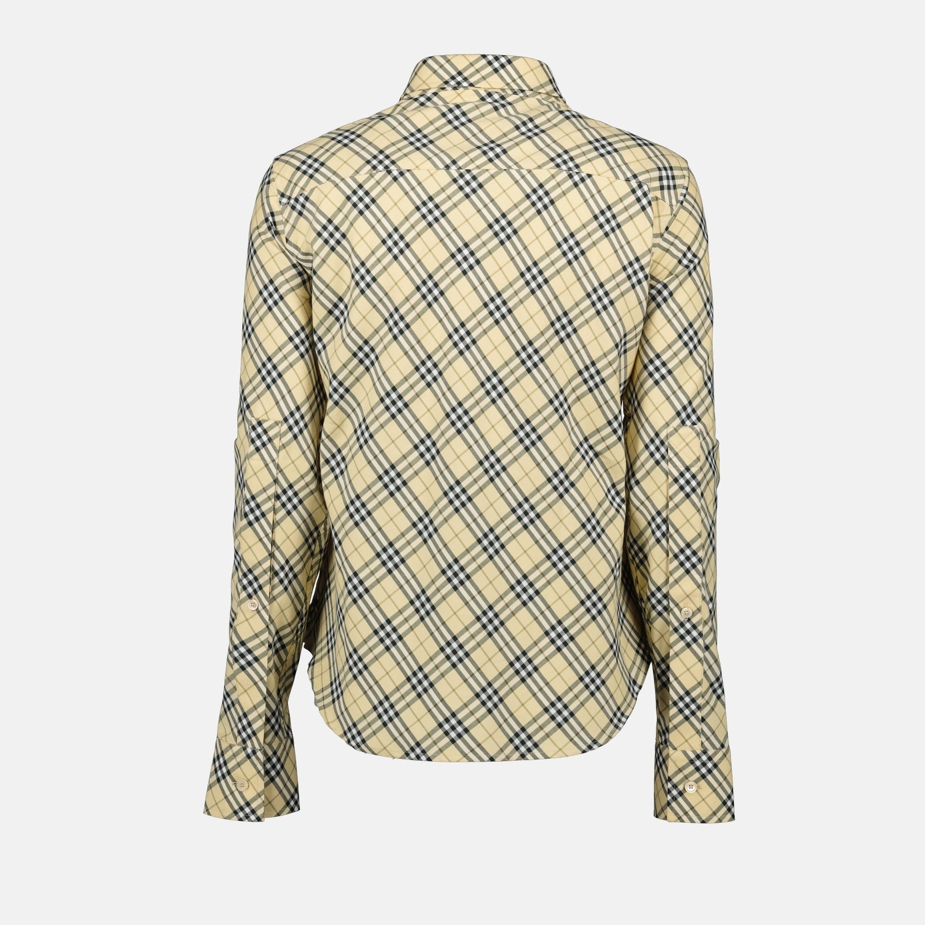 Burberry Vintage Check Cropped Shirt - image 4