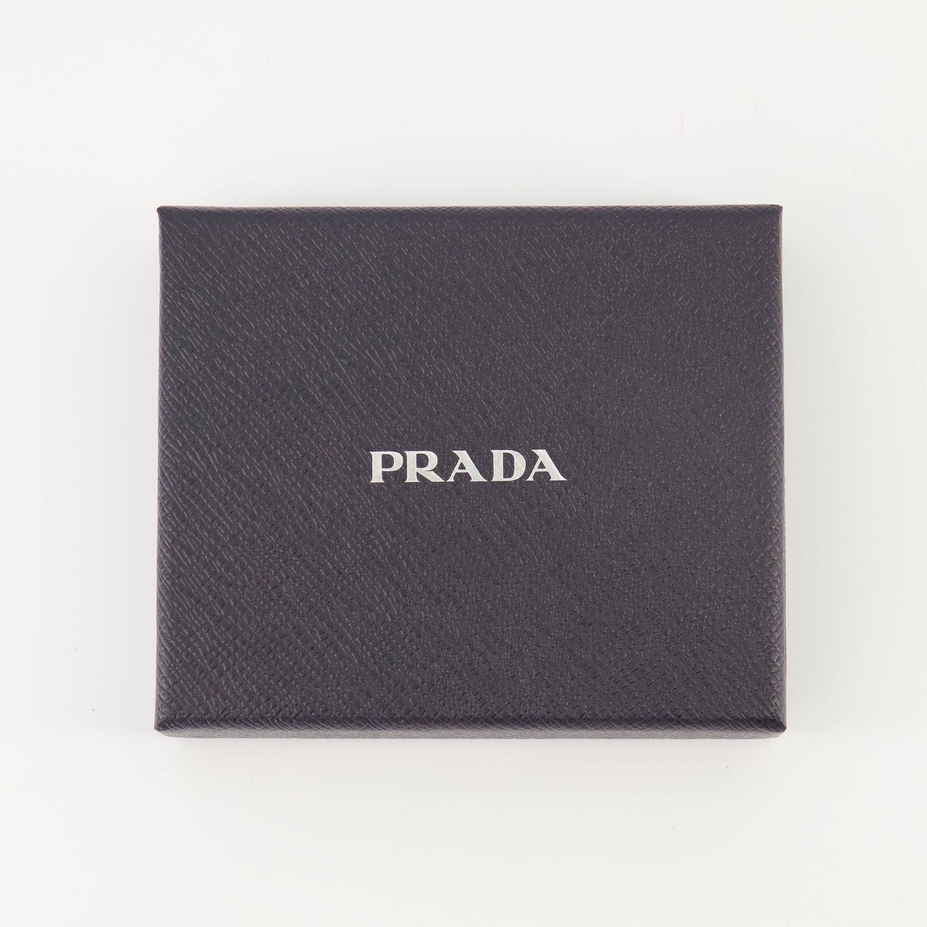 Prada Saffiano Leather Card Holder – Burgundy - image 4