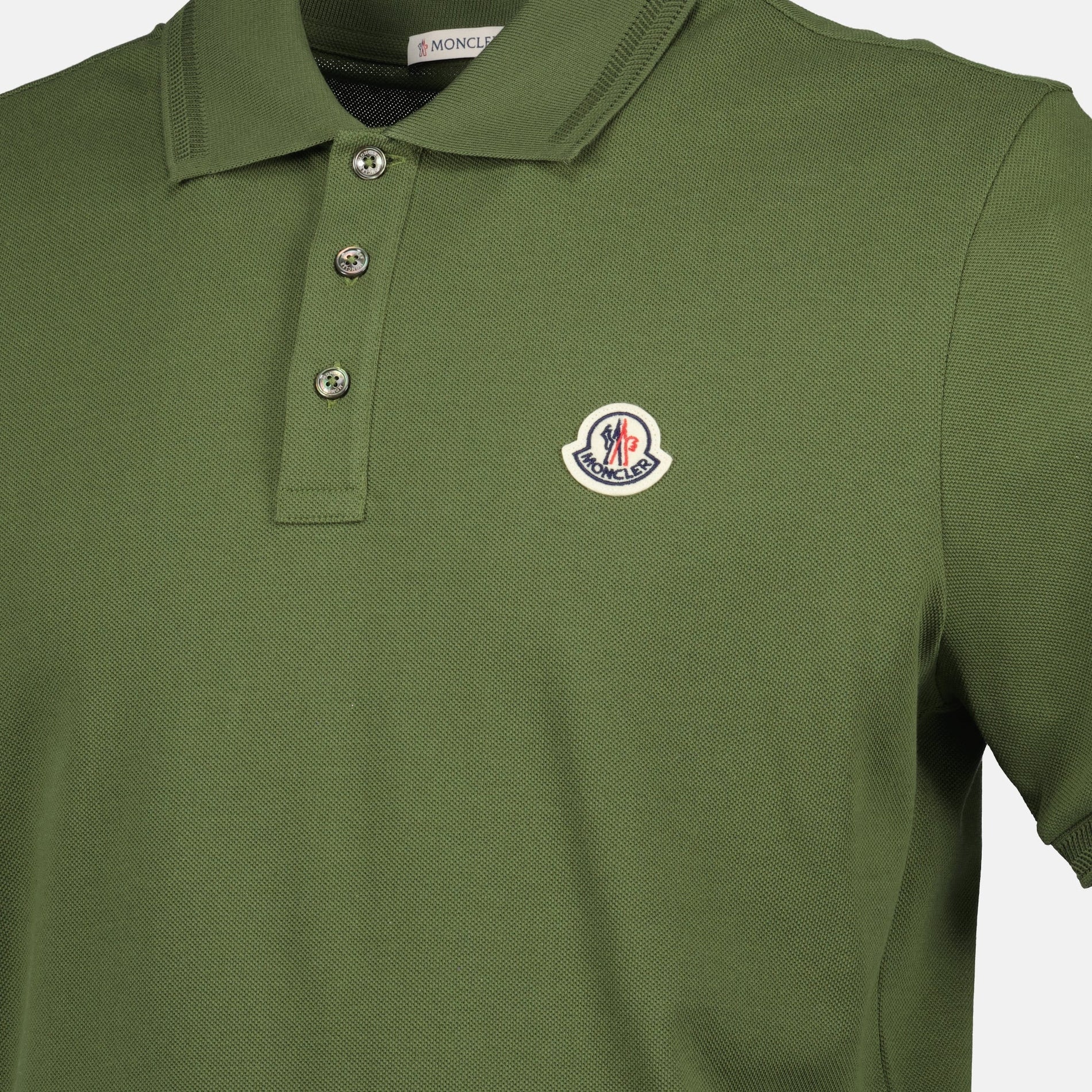 Moncler Olive Green Polo Shirt - image 5