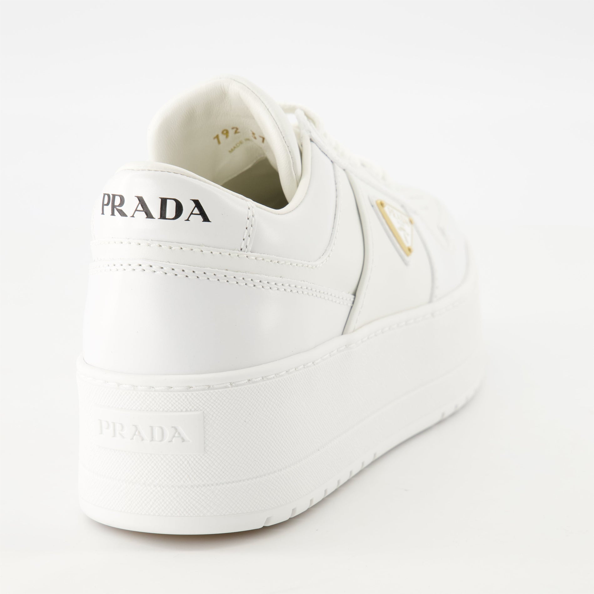 Prada All-White Platform Sneakers - image 4