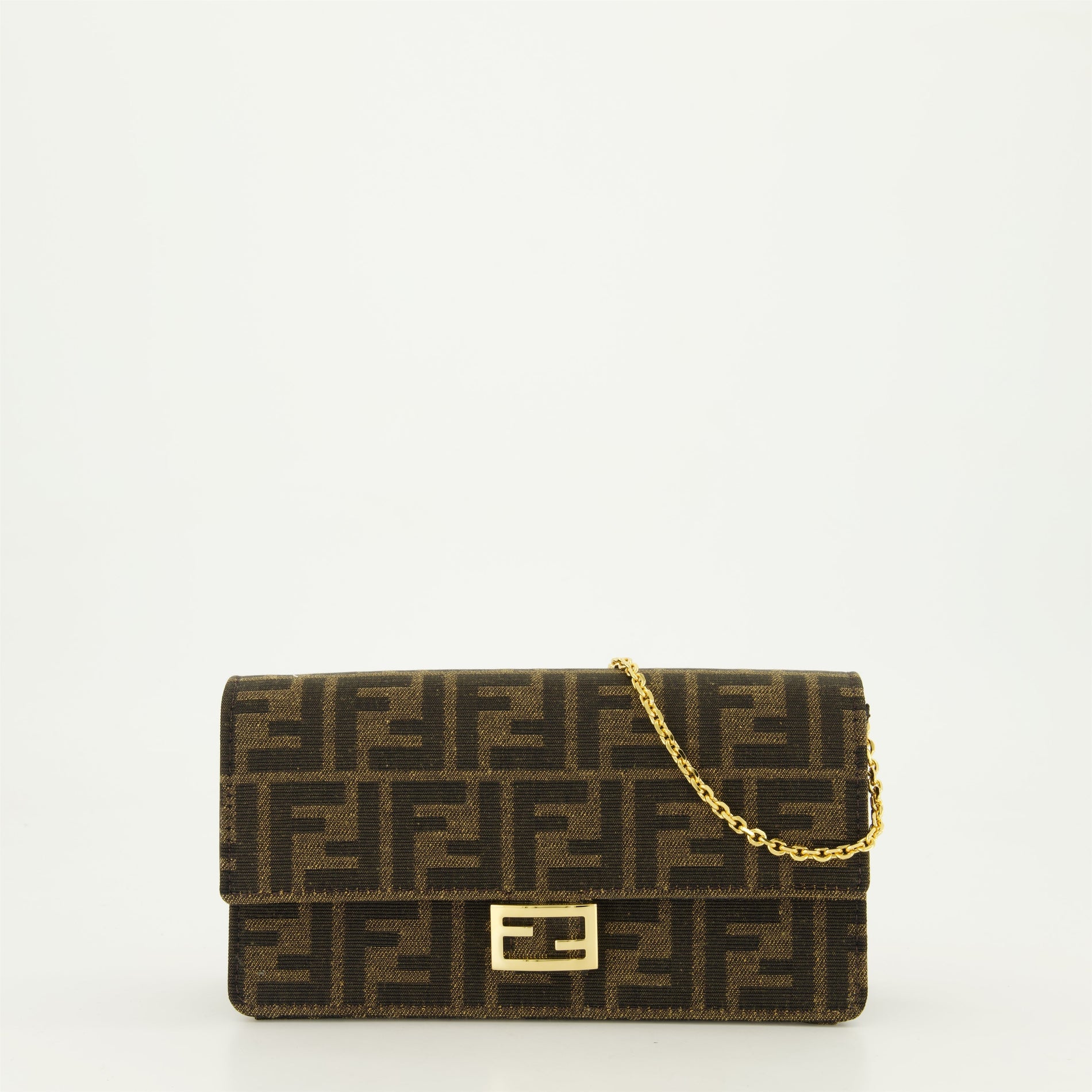 Fendi Baguette Chain Wallet