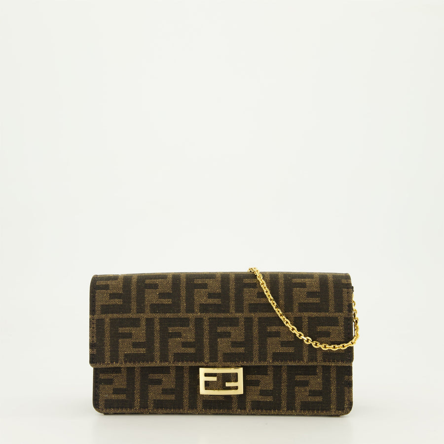 Fendi Baguette Chain Wallet
