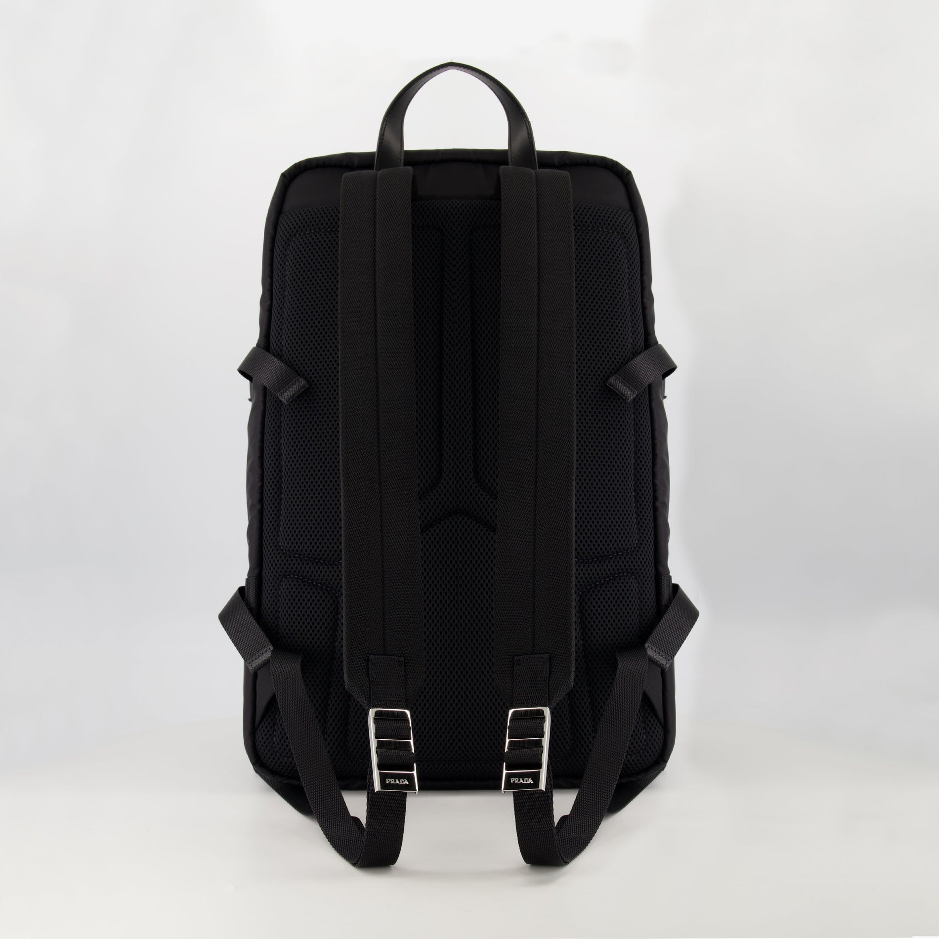 Prada Black Re-Nylon Backpack - image 2
