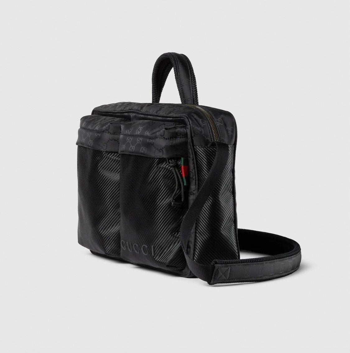 Gucci Black Crossbody Utility Bag