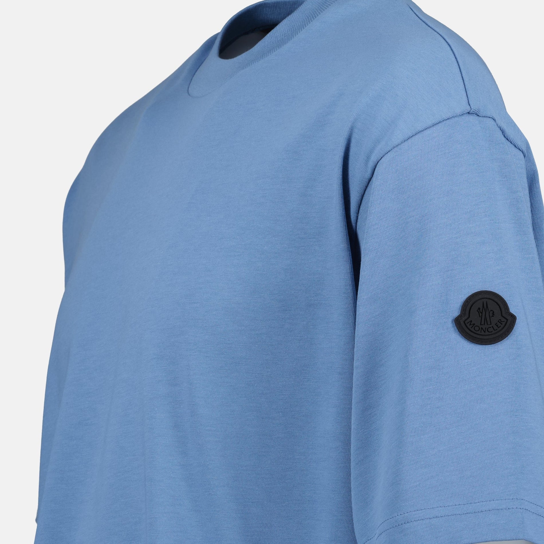 Moncler Logo T-Shirt Blue - image 5