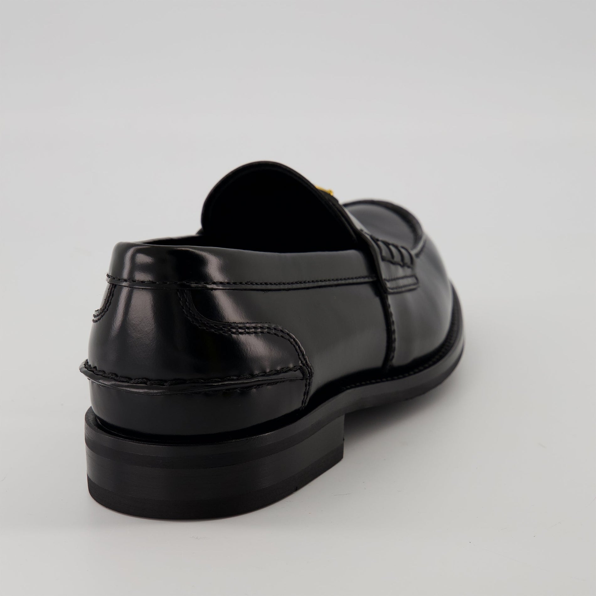 Prada Brushed Leather Loafers - image 4