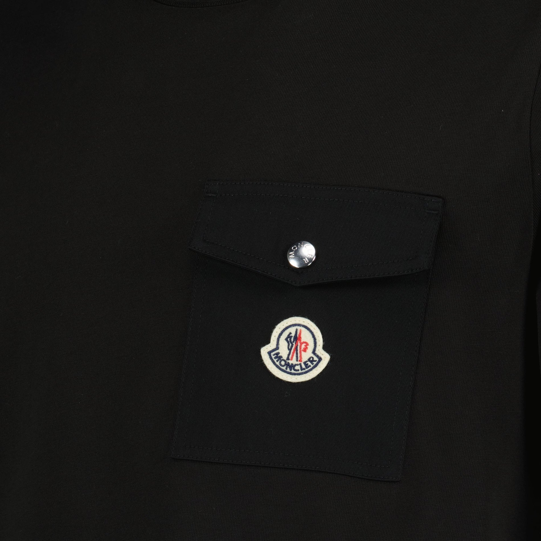 Moncler Black Logo Pocket T-Shirt - image 7