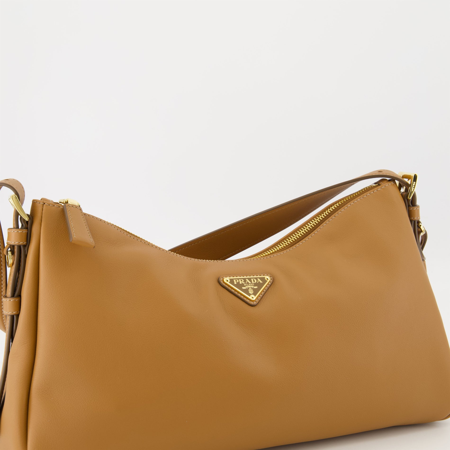 Prada Aimée Medium Leather Shoulder Bag - image 3