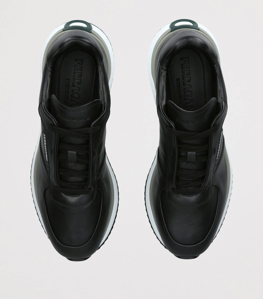 Ferragamo America 1 Leather Sneakers - image 3