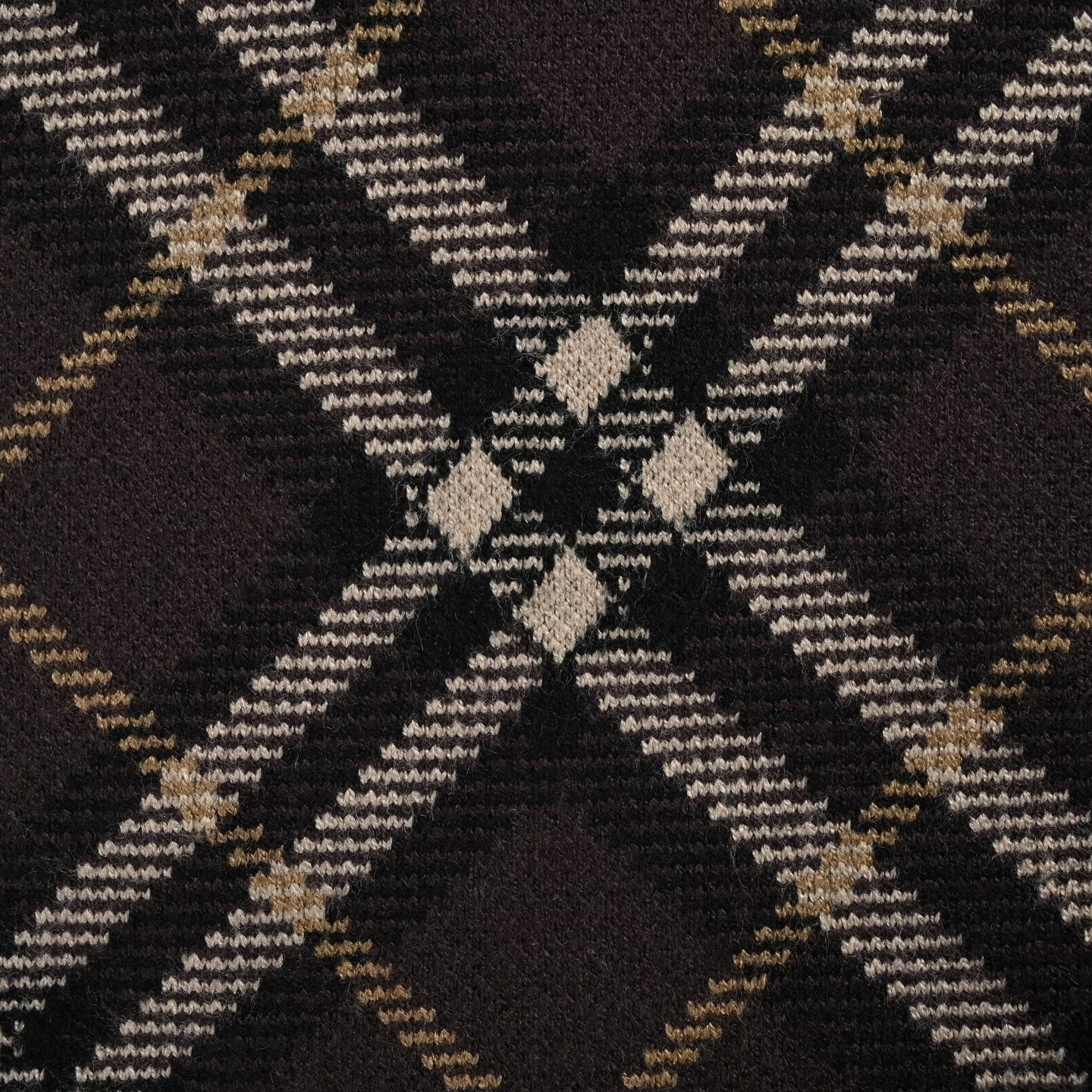 Burberry Brown Checked Wool Jumper - image 6