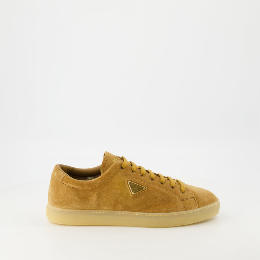 Prada Downtown Suede Sneakers