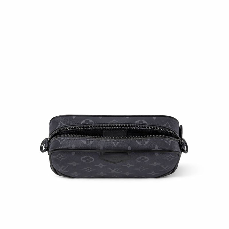 Louis Vuitton Eclipse Pochette / Mini Crossbody Bag (Black/Grey) - image 3