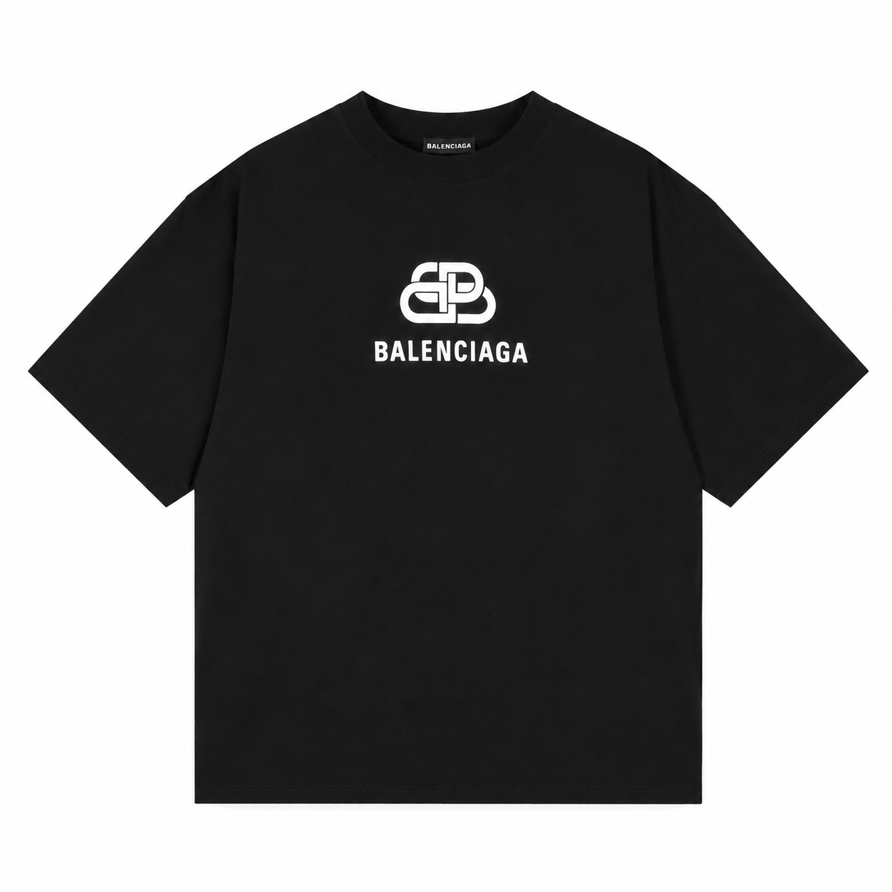 Balenciaga BB Logo Black T-Shirt