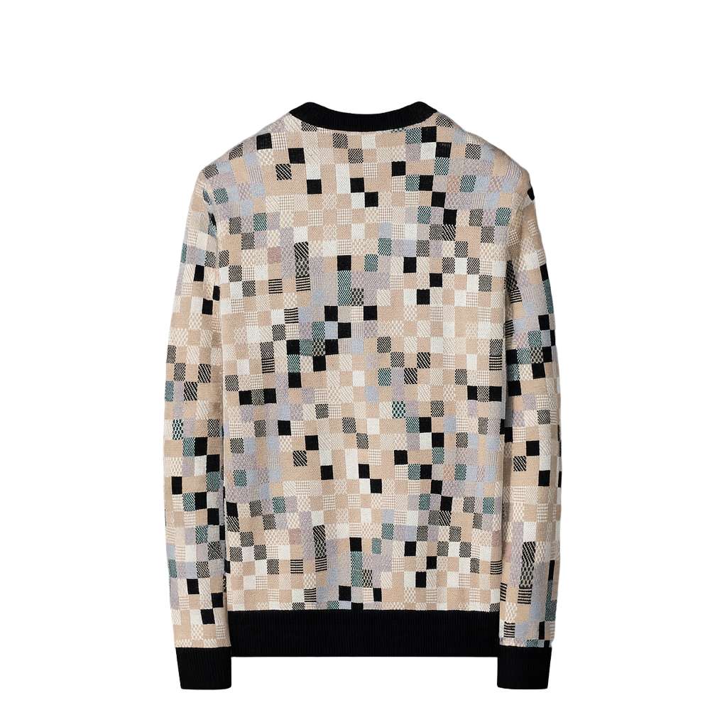 Louis Vuitton Pixel Mosaic Knit Crewneck Sweater - image 2