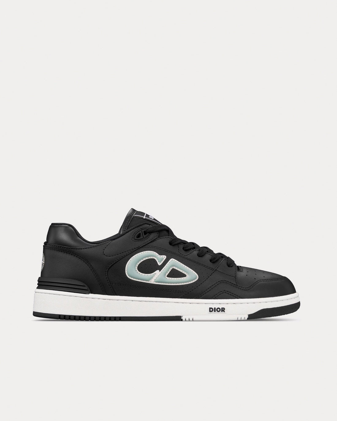 B57 Low-Top Sneaker – Black with Ice Blue CD Signature