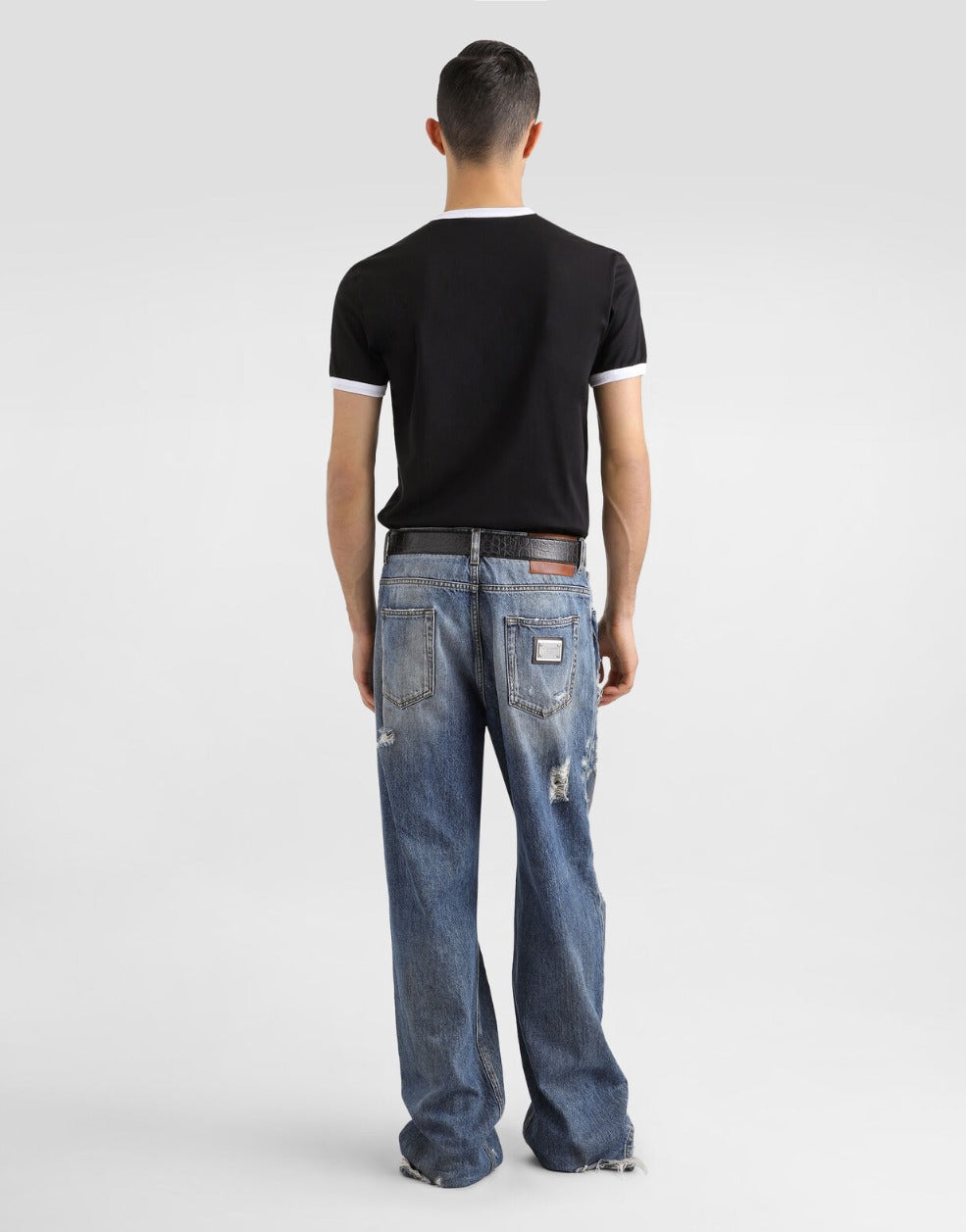 Dolce & Gabbana Cotton T-Shirt with DG Print - image 3