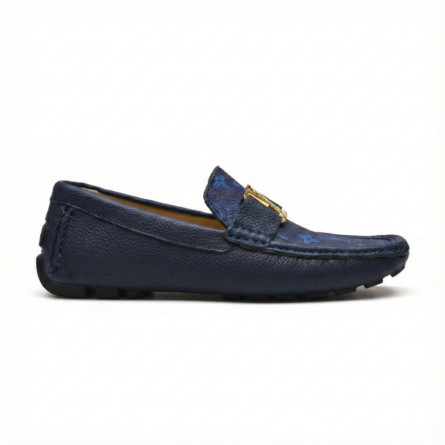 Louis Vuitton Monogram Denim Driving Moccasins