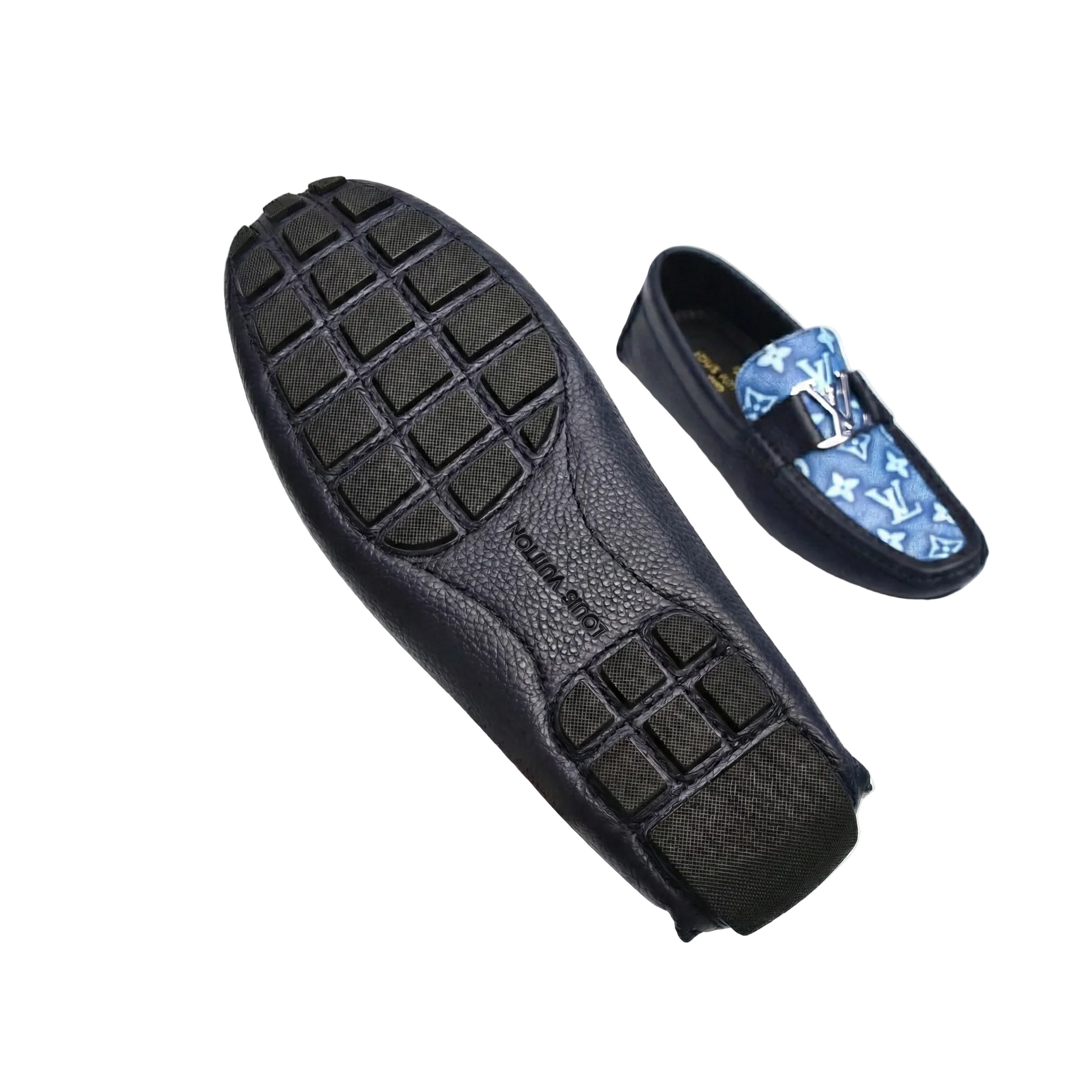 Louis Vuitton Monogram Denim Driving Moccasins - image 6