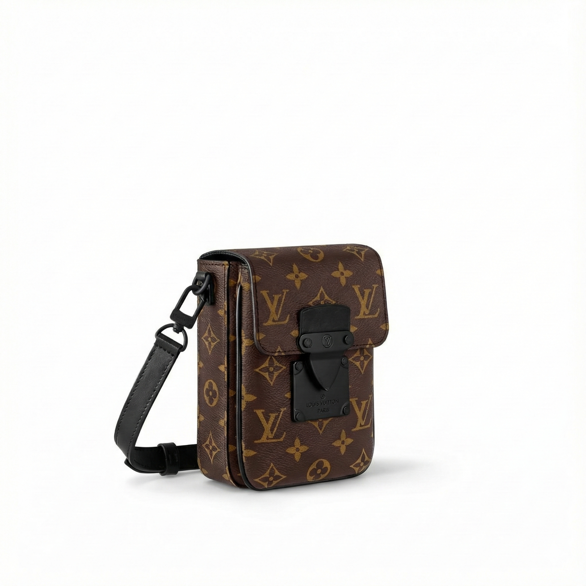 Louis Vuitton Monogram Mini Utility Crossbody Bag (Brown/Black) - image 5