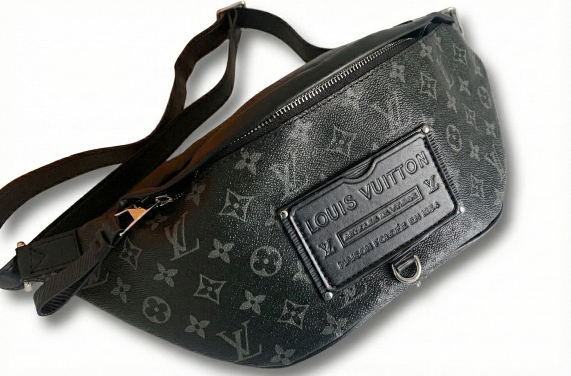 Louis Vuitton Monogram Eclipse Belt Bag - image 3