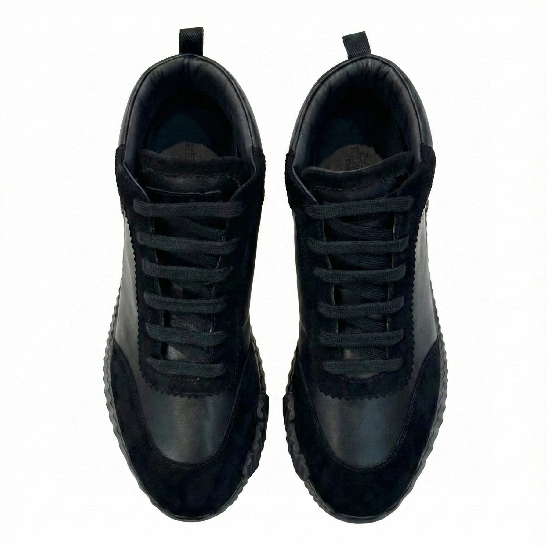 Hermes Bouncing High-Top Sneakers Black - image 5